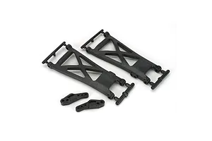 Traxxas 2.2/3.0" Off Road Tyres on Satin Chrome/Red Rims - Glued Wheels 2Pcs