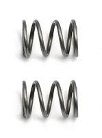 Traxxas 2.2/3.0" Off Road Tyres on Satin Chrome/Red Rims - Glued Wheels 2Pcs