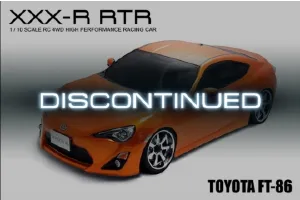 XXX-R RTR 1/10 Scale RC 4WD High Performance Racing Car (2.4G) TOYOTA FT-86 (orange)