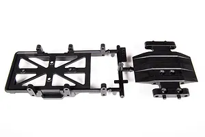 Axial 1.9 Black Rhino Primm Wheels, 12mm Hex, Black, 2pcs