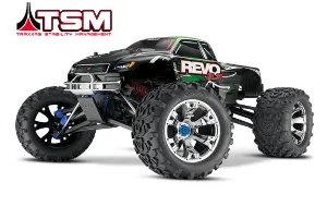 Revo® 3.3 1/10 Scale 4WD Nitro-Powered Monster Truck (with Telemetry Sensors) with TQi 2.4GHz Radio System, Traxxas Link™ Wireless Module, and Traxxas Stability Management (TSM)®
