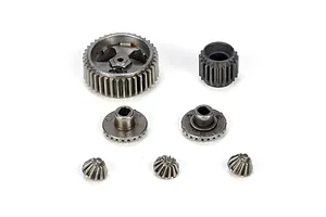 Traxxas 2.2/3.0" Off Road Tyres on Satin Chrome/Red Rims - Glued Wheels 2Pcs