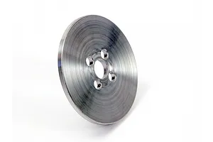 Traxxas 2.2/3.0" Off Road Tyres on Satin Chrome/Red Rims - Glued Wheels 2Pcs