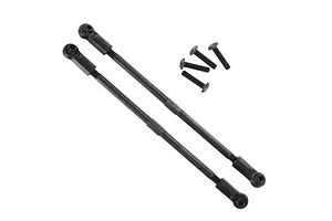 Traxxas 2.2/3.0" Off Road Tyres on Satin Chrome/Red Rims - Glued Wheels 2Pcs