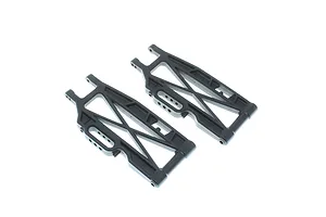 Traxxas 2.2/3.0" Off Road Tyres on Satin Chrome/Red Rims - Glued Wheels 2Pcs