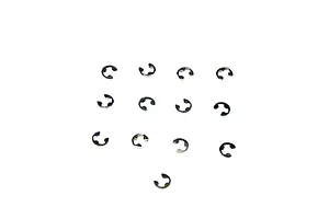 Axial 1.9 Black Rhino Primm Wheels, 12mm Hex, Black, 2pcs