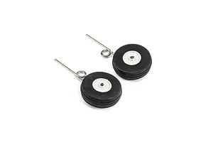 Axial 1.9 Black Rhino Primm Wheels, 12mm Hex, Black, 2pcs