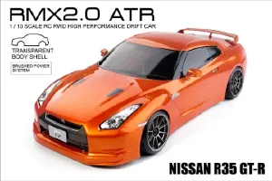 RMX 2.0 ATR Nissan R35 GT-R (clear body) (BRUSHED)