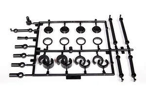 Small Parts Set(AWD/Black)