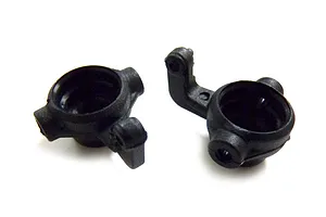 Traxxas 2.2/3.0" Off Road Tyres on Satin Chrome/Red Rims - Glued Wheels 2Pcs