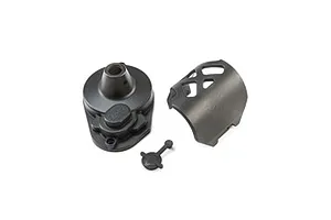 1/18 Menace F/R Street Tires MTD 12mm Black Raid (4): Granite GROM
