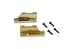 Traxxas 2.2/3.0" Off Road Tyres on Satin Chrome/Red Rims - Glued Wheels 2Pcs