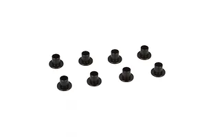 Traxxas 2.2/3.0" Off Road Tyres on Satin Chrome/Red Rims - Glued Wheels 2Pcs