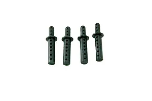Traxxas 2.2/3.0" Off Road Tyres on Satin Chrome/Red Rims - Glued Wheels 2Pcs