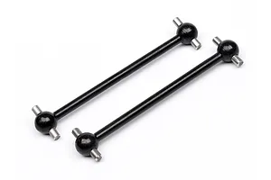 Traxxas 2.2/3.0" Off Road Tyres on Satin Chrome/Red Rims - Glued Wheels 2Pcs