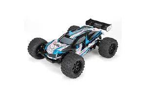 TEN-MT RTR, AVC: 1/10 4WD BLACK/BLUE