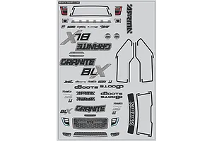 GRANITE BODY DECALS