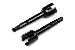 Axial 1.9 Black Rhino Primm Wheels, 12mm Hex, Black, 2pcs