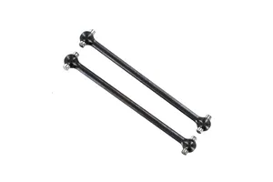 Traxxas 2.2/3.0" Off Road Tyres on Satin Chrome/Red Rims - Glued Wheels 2Pcs