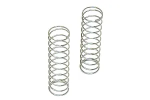 Traxxas 2.2/3.0" Off Road Tyres on Satin Chrome/Red Rims - Glued Wheels 2Pcs