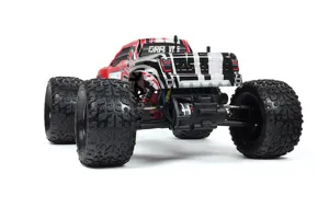 GRANITE 2WD BLS BRUSHLESS 1/10 SCALE MONSTER TRUCK RTR RED (INC NIMH 3300MAH 8.4V BATTERY, CHARGER, 2.4GHZ RADIO & ADS-5 SERVO)