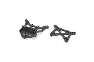 Traxxas 2.2/3.0" Off Road Tyres on Satin Chrome/Red Rims - Glued Wheels 2Pcs