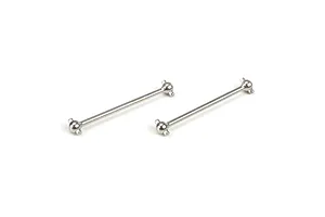 Traxxas 2.2/3.0" Off Road Tyres on Satin Chrome/Red Rims - Glued Wheels 2Pcs