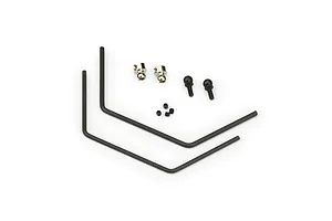 Axial 1.9 Black Rhino Primm Wheels, 12mm Hex, Black, 2pcs