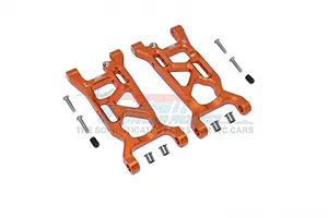 Traxxas 2.2/3.0" Off Road Tyres on Satin Chrome/Red Rims - Glued Wheels 2Pcs