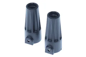 Axial 1.9 Black Rhino Primm Wheels, 12mm Hex, Black, 2pcs