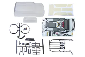 Trailrunner Body, clear, with accessories