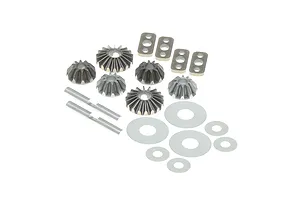 Traxxas 2.2/3.0" Off Road Tyres on Satin Chrome/Red Rims - Glued Wheels 2Pcs