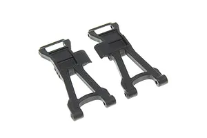 Traxxas 2.2/3.0" Off Road Tyres on Satin Chrome/Red Rims - Glued Wheels 2Pcs