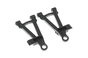 Traxxas 2.2/3.0" Off Road Tyres on Satin Chrome/Red Rims - Glued Wheels 2Pcs