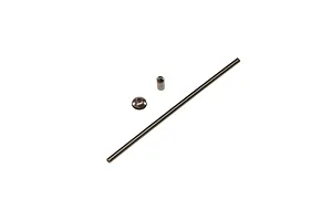 Camber links, front (TUBES charcoal gray-anodized, 7075-T6 aluminum, stronger than titanium) (2) (assembled with rod ends and hollow balls)/ aluminum wrench (1)