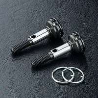 Axial 1.9 Black Rhino Primm Wheels, 12mm Hex, Black, 2pcs