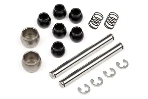 Axial 1.9 Black Rhino Primm Wheels, 12mm Hex, Black, 2pcs