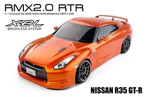 RMX 2.0 RTR Brushless Nissan R35 GT-R - Orange w/ LSD X Gyro