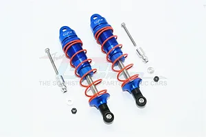 ALUMINUM REAR ADJUSTABLE DAMPERS 110MM-10PC SET MAS110R - BLUE