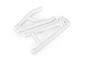 Traxxas 2.2/3.0" Off Road Tyres on Satin Chrome/Red Rims - Glued Wheels 2Pcs