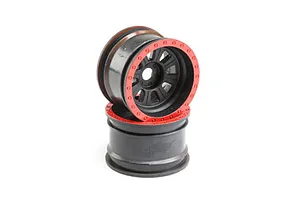1/18 Menace F/R Street Tires MTD 12mm Black Raid (4): Granite GROM