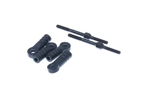 Axial 1.9 Black Rhino Primm Wheels, 12mm Hex, Black, 2pcs
