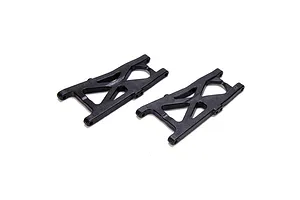 Traxxas 2.2/3.0" Off Road Tyres on Satin Chrome/Red Rims - Glued Wheels 2Pcs