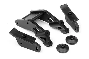 Axial 1.9 Black Rhino Primm Wheels, 12mm Hex, Black, 2pcs