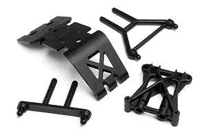 Axial 1.9 Black Rhino Primm Wheels, 12mm Hex, Black, 2pcs