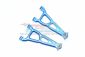 ALUMINUM FRONT UPPER SUSPENSION ARM -2PC SET BR054 - BLUE
