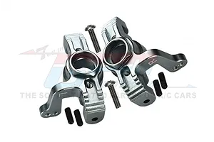 ALUMINUM FRONT KNUCKLE ARMS-8PC SET LU4021 - SILVER