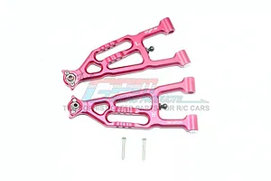 ALUMINUM FRONT LOWER SUSPENSION ARM -4PC SET BR055 - RED