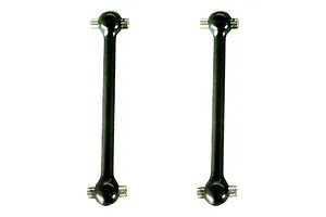 Traxxas 2.2/3.0" Off Road Tyres on Satin Chrome/Red Rims - Glued Wheels 2Pcs