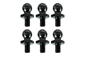 Traxxas 2.2/3.0" Off Road Tyres on Satin Chrome/Red Rims - Glued Wheels 2Pcs